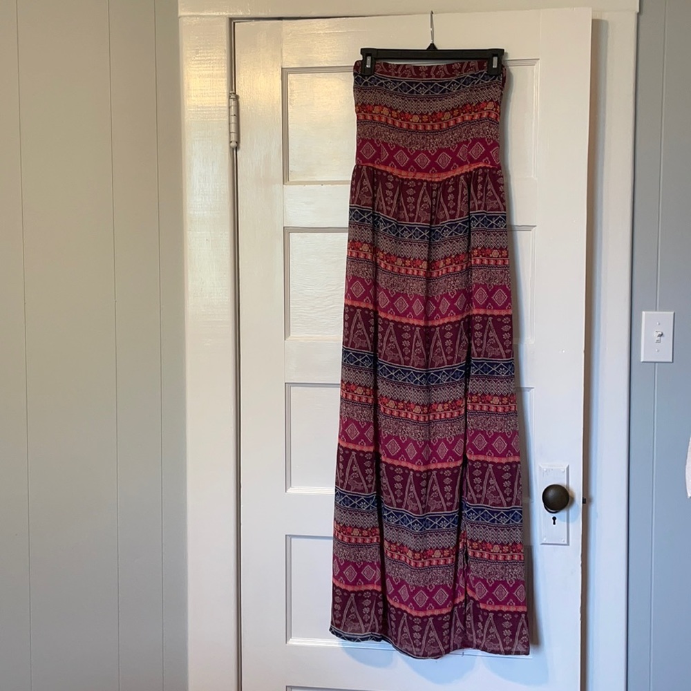 Maxi halter dress
